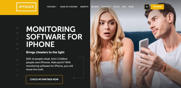 Monitoring software for iPhone